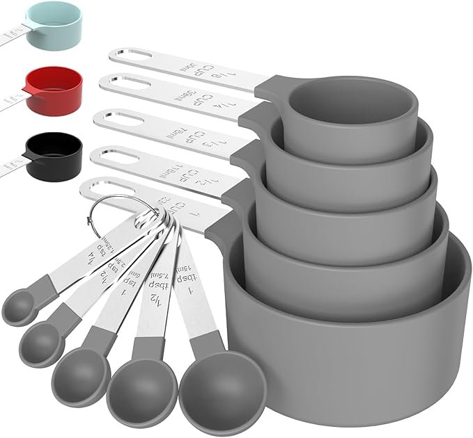 TILUCK Measuring Cups & Spoons Set